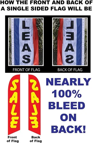 Vista 2 de GLOBAL ADVERTISING SOLUTIONS - Bandera de plumas para alimentos y restaurantes, cartel llamativo para negocios y marketing, bandera de repuesto solo