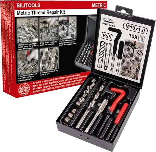 Vista 7 de BILITOOLS - Kit de reparación de roscas helicoidales métricas