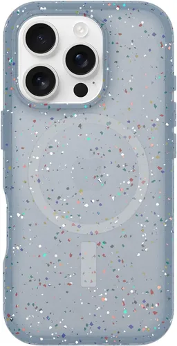 Vista 17 de OtterBox - Funda Symmetry Series Soft Touch con MagSafe para iPhone 16 - Echo oscuro 3X Military Drop Protection - Slim - Pocket-Friendly - Raised
