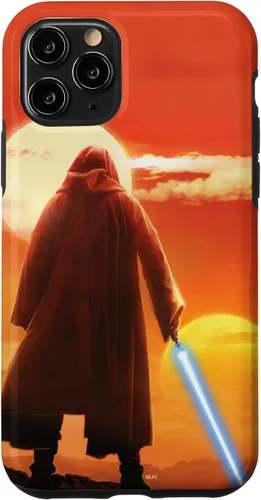 Vista 28 de Funda para iPhone 12 mini Star Wars Obi-Wan Kenobi Sable de luz Twin Suns