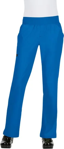 Vista 3 de KOI Basics Pantalón de yoga de 5 bolsillos con cintura natural y pierna acampanada para mujer