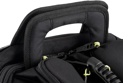 Vista 9 de Bucket Boss Paquete de herramientas de alta visibilidad Pro Tech con empuñaduras de mango StayPut, parte inferior de goma moldeada impermeable