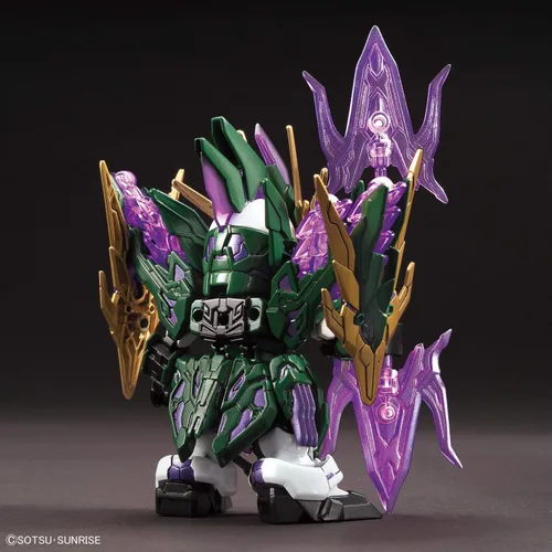 Vista 3 de Bandai Hobby SD Sangoku Soketsuden - #14 Zhang He Altron Gundam SD Model Kit