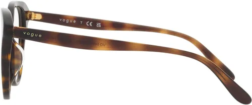 Vista 4 de Vogue Eyewear Women's Vo5451f Low Bridge Fit Round Prescription Eyewear Frames