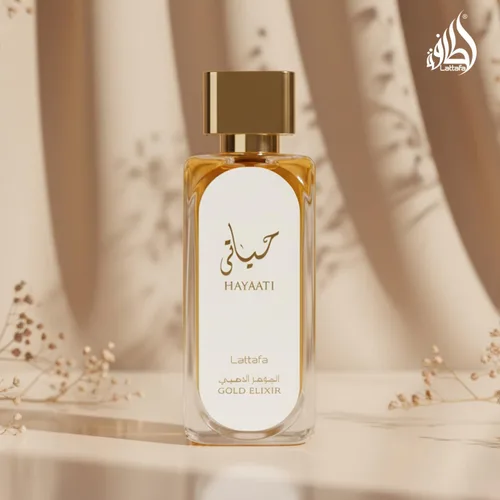 Vista 7 de Lattafa Hayaati Gold Elixir Eau De Parfum Spray para Unisex, 3.4 onzas