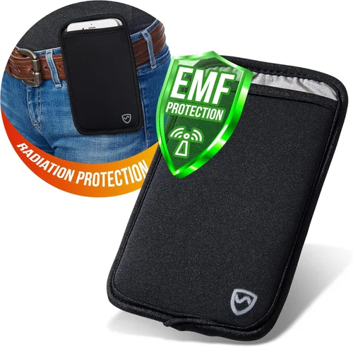 Vista 10 de SYB Shield Your Body - Funda antiradiación para teléfono celular, fundas para teléfono celular para bloquear EMF, bloqueador de radiación