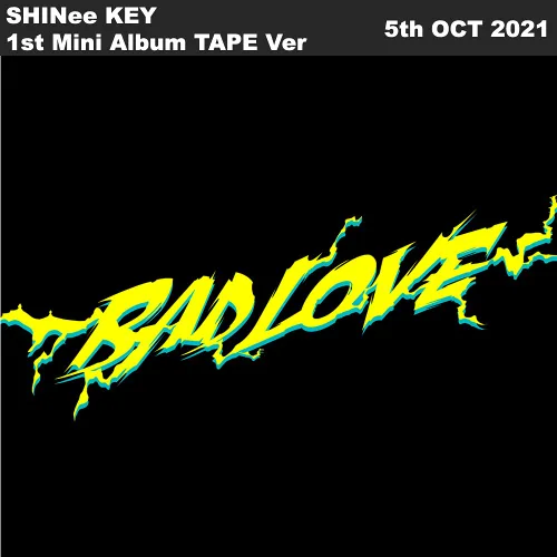 Vista 2 de SHINee Key 1st - BAD LOVE Tape Version