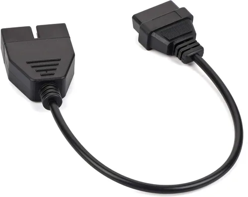 Vista 6 de Adaptador OBD1 a OBD2 GM, OBD2 a OBD1 GM, OBD1 12 pines a OBD2 16 Pines, OBD 1 escáner lector de código de cable herramienta de diagnóstico