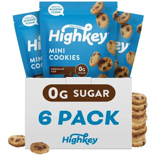 Vista 15 de HIGHKEY Galletas mini de azúcar y canela de harina de almendras de 2.25 onzas (paquete de 3)
