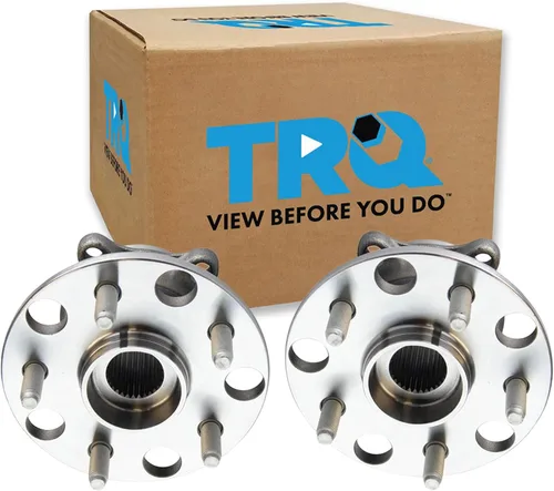 Vista 50 de TRQ Juego de 2 rodamientos de rueda delantera y conjunto de cubo compatible con Tesla 3 2020 Y 2018-2019 para Tesla 3 2020 Tesla Y AWD 2018-2019