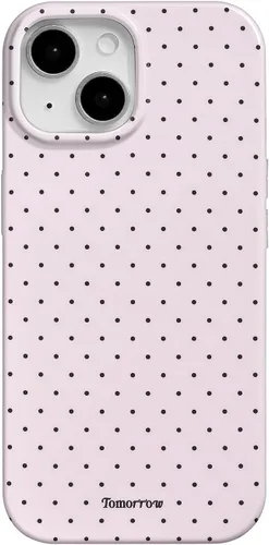 Vista 68 de inewateri Funda compatible con iPhone 11 con bonito diseño estético de lunares a la moda, fundas simples para TPU suave, funda de protección Negro