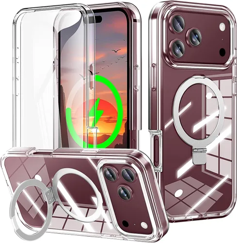 Vista 94 de Funda para iPhone 16 con protector de pantalla-Lotus A25