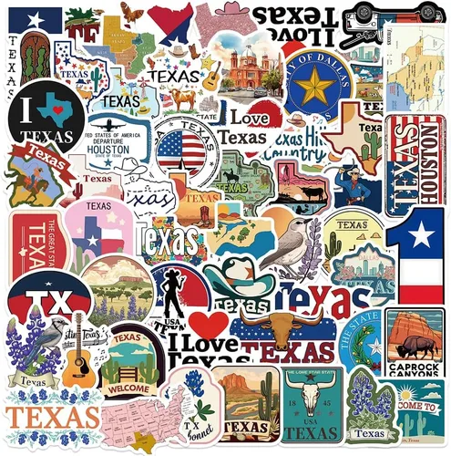 Vista 17 de Aurora Stickers 50Pcs Polar Lights Waterproof Vinyl Decals