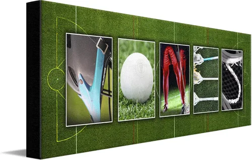Vista 22 de Arte personalizado con nombre de golf: regalo personalizado perfecto y único para el golfista o entusiasta del golf