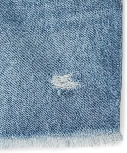 Vista 4 de The Children's Place Girls' Denim Midi Shorts