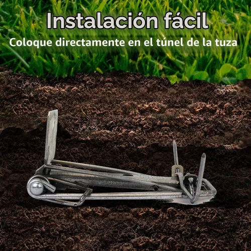 Vista 3 de Trampa para guzas Victor Easy Set, Gris