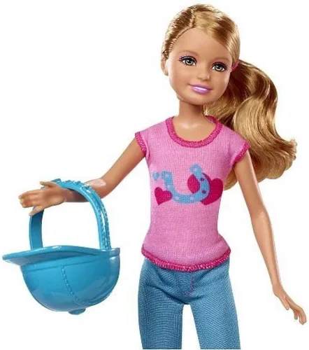Vista 3 de Barbie Clases de equitación de hermanas Pinktastic