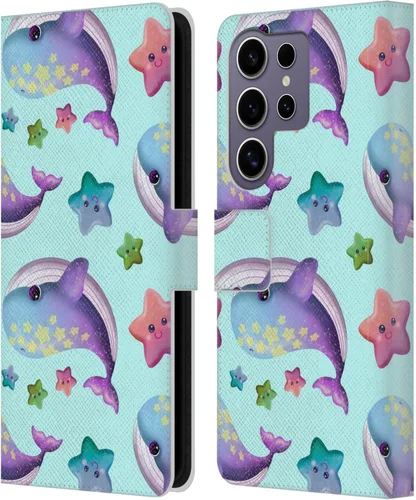 Vista 253 de Head Case Designs Officially Licensed Carla Morrow Colorful Space Dice Patterns Leather Wallet Case Compatible with Samsung Galaxy A07 4G