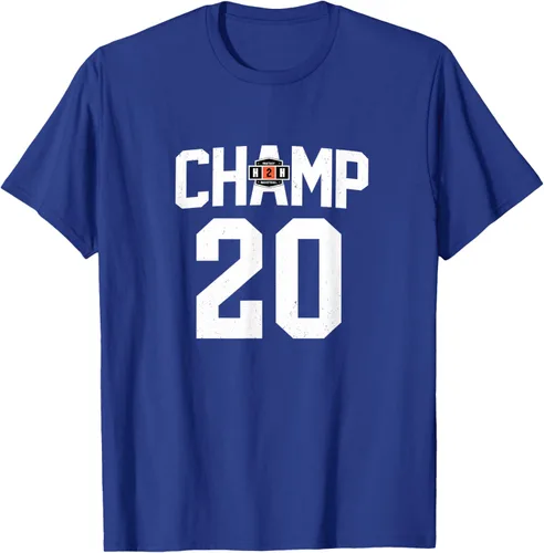 Vista 16 de 2020 H2H Fantasy Basketball Champion Camiseta Negro