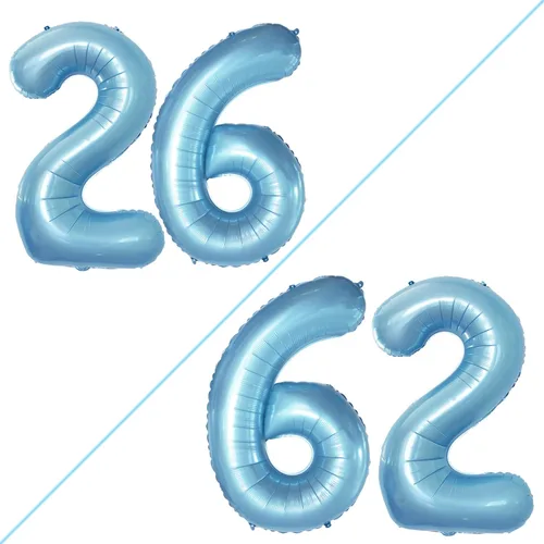 Vista 150 de Goer, conjunto de globos de papel aluminio para decoraciones de cumpleaños, globos de las letras de feliz cumpleaños y de números Oro