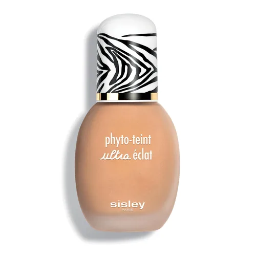 Vista 5 de Sisley Paris Phyto-Teint Ultra Eclat, carcasa de 00 W, 1.0 fl oz, base anticontaminación sin aceite, que aumenta el resplandor, de larga duración