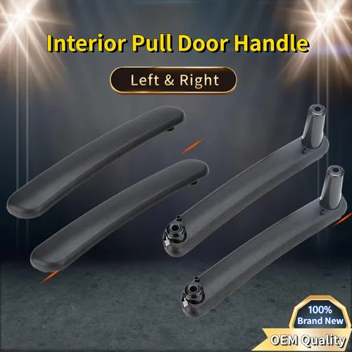 Vista 2 de Tirador de puerta interior izquierda y derecha compatible con Mitsubishi Eclipse 2006-2012 Reemplazo # 7221A069HA 7221A070HA