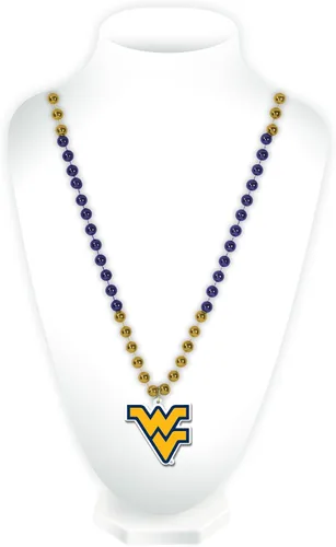 Vista 19 de Rico Industries NCAA Fan Shop - Cuentas estilo Mardi Gras con logotipo del equipo 3-Color del
