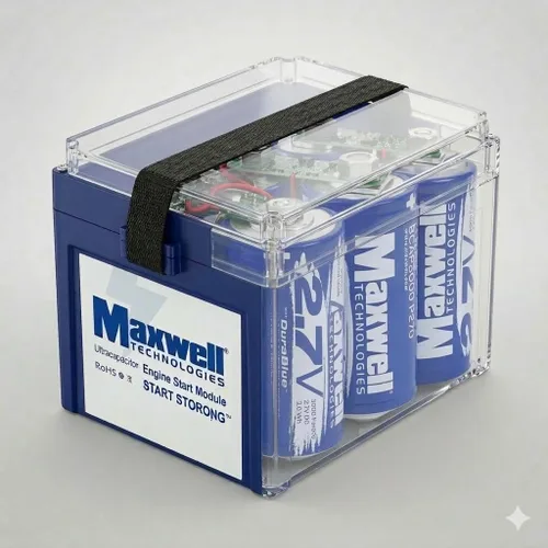 Vista 3 de Maxwell 16V 500F Graphene Super Capacitor Batería 16v Sistema de Energía Solar Hogar