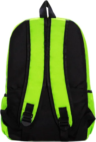 Vista 3 de Mochila para niños de 15 pulgadas, ligera, para escuela primaria, para jardín de infantes, mochila de viaje casual, Verde, Estilo casual