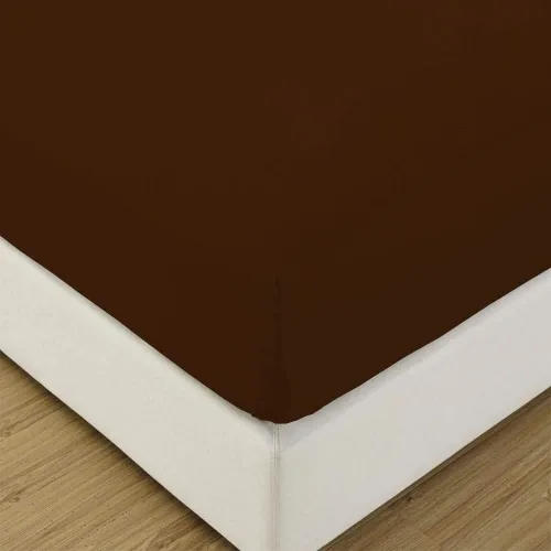 Vista 10 de Luxuriouse Collection - Sábana bajera ajustable totalmente elástica, 100% algodón egipcio, ajuste extra largo de hasta 15 pulgadas de profundidad