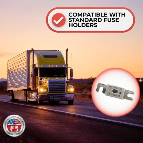 Vista 7 de Fusible Tundra DC 60 Amp. - Tipo CNL y ANL/F60