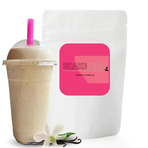Vista 9 de Shakezero Chocolate (bolsas de 3-4 onzas) ~ Mezcla de batido de reemplazo de comidas en polvo de proteína a base de plantas
