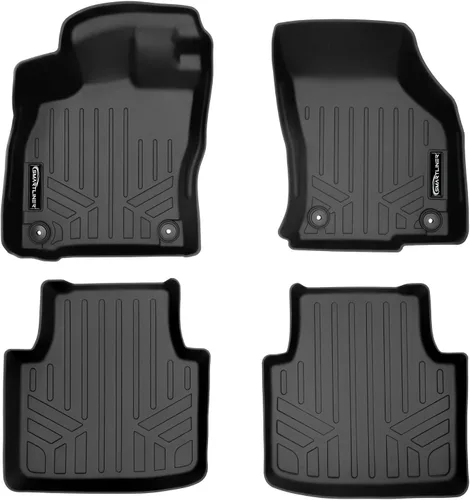 Vista 30 de MAXLINER Alfombrillas de ajuste personalizado para la primera fila Compatible con Volkswagen Arteon 2019-2024