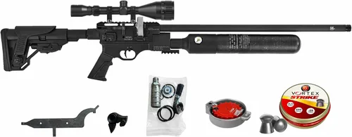 Vista 7 de Factor PCP - Rifle de aire de acción con palanca lateral con paquete Wearable4U incluido