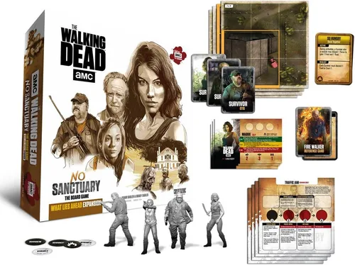 Vista 2 de Cryptozoic Entertainment Walking Dead No Sanctuary What Lies Ahead Juego de expansión
