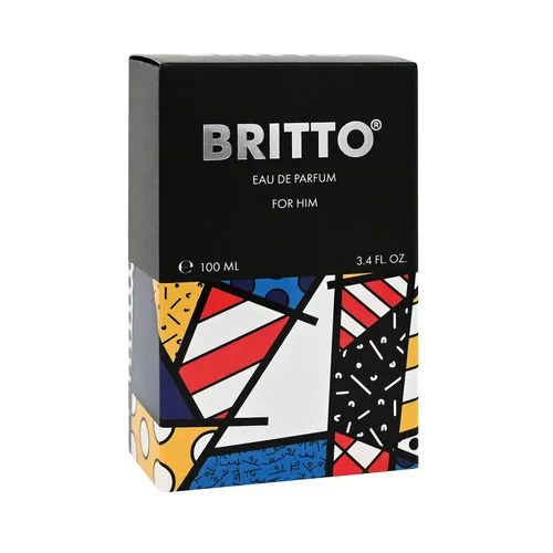 Vista 4 de Britto Eau de Parfum para hombre, 3.4 fl oz Perfume For Him Series - Hecho en Italia