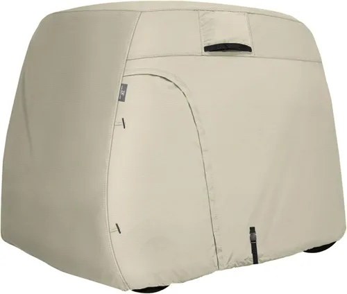 Vista 10 de Explore Land Funda impermeable para carrito de golf universal, compatible con la mayoría de marcas, para 2/4/6 pasajeros