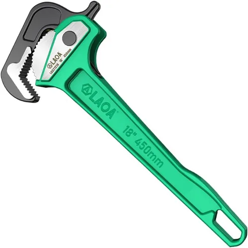 Vista 11 de LAOA Llave de tubo de agarre rápido, resistente Cr-V, pinzas de fórceps de 10 pulgadas
