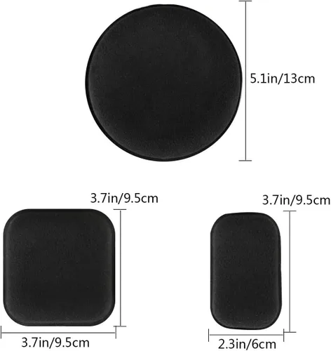 Vista 7 de Almohadillas universales para casco Airsoft, kit de almohadillas de espuma de repuesto para casco rápido, mich/ACH/USMC/PASGT