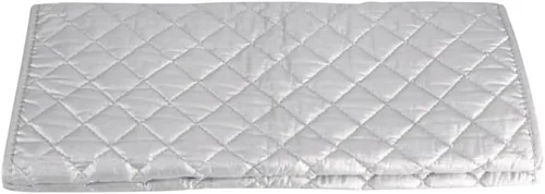 Vista 6 de Manta de planchar portátil para mesa, cubierta alternativa para tabla de planchar, plegable, repuesto para lavadora, secadora, almohadilla 23.6x21.7