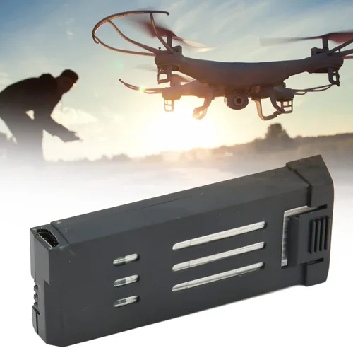 Vista 5 de Zopsc Batería de litio de 3.7V RC Drones para E58 L800 JY019 S168 X Pro, batería de litio de repuesto para drones RC (1800 mAh)
