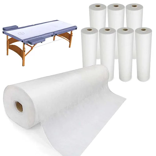 Vista 8 de PandaSpa - Rollo de sábanas desechables no tejidas de 1.06 oz/m² con agujero precortado para masaje, mesa de masaje (1)