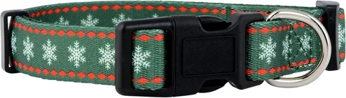 Vista 30 de Native Pup Collar de Perro con Bandera Americana - Rojo, Blanco y Azul - Collares Patrióticos para el 4 de Julio, EE.UU. - Ajustable para Perros