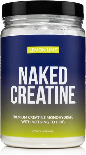 Vista 7 de NAKED Sobres de Creatina Monohidrato de Limón Lima Micronizada Pura, Vegano, Sin OGM, Sin Gluten, Sin Soja. Ayuda a las Ganancias de Fuerza, Sin