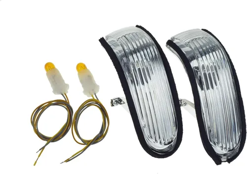 Vista 3 de Par de indicadores de luz intermitente para espejo lateral izquierdo y derecho para Kia Forte Cerato 2009-2011