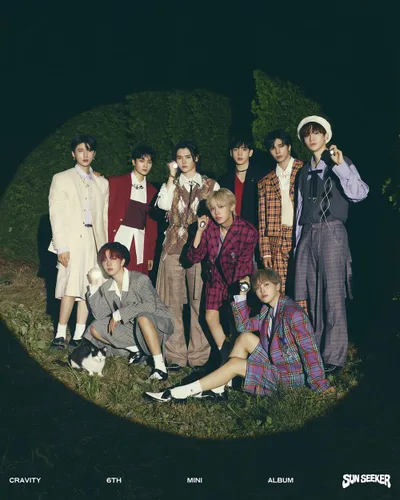 Vista 6 de CRAVITY SUN SEEKER 6th Mini Album Contents+Photocard+etc+Tracking Sealed SET ALLEN+HYEONGJUN+JUNGMO+MINHEE+SEONGMIN+SERIM+TAEYOUNG+WOOBIN+WONJIN