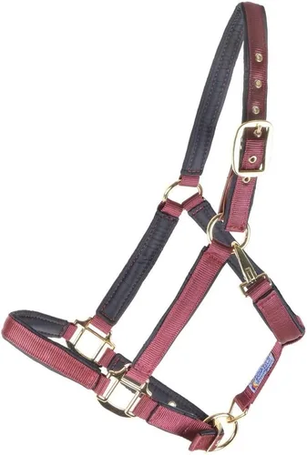 Vista 10 de Dura-Tech Cabestro de caballo totalmente acolchado de lujo Superposición de tela de nailon de doble capa de 1 pulgada Hardware resistente