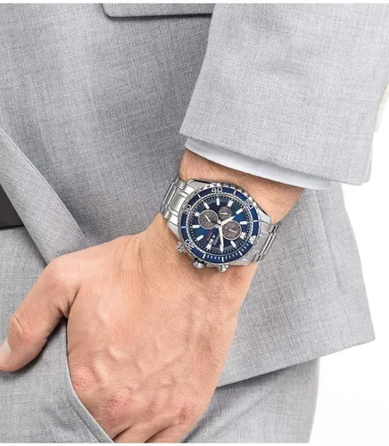 Vista 6 de Citizen Mens Chronograph Eco-Drive Watch Promaster Marine