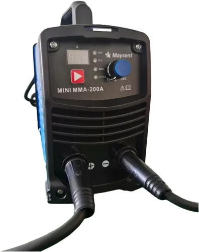 Vista 6 de MAYSENT Mini soldador de palo MMA de 200 A, inversor portátil de 110 V, arranque en caliente, fuerza de arco, antiadherente, pantalla digital