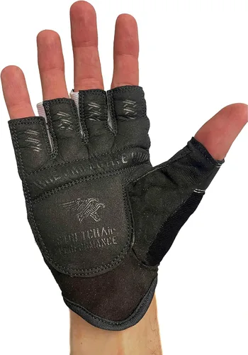 Vista 3 de Steel Sweat RUE PRO Black S - Guantes de entrenamiento – Lo mejor para gimnasio, levantamiento de pesas, fitness, entrenamiento y crossfit, hechos